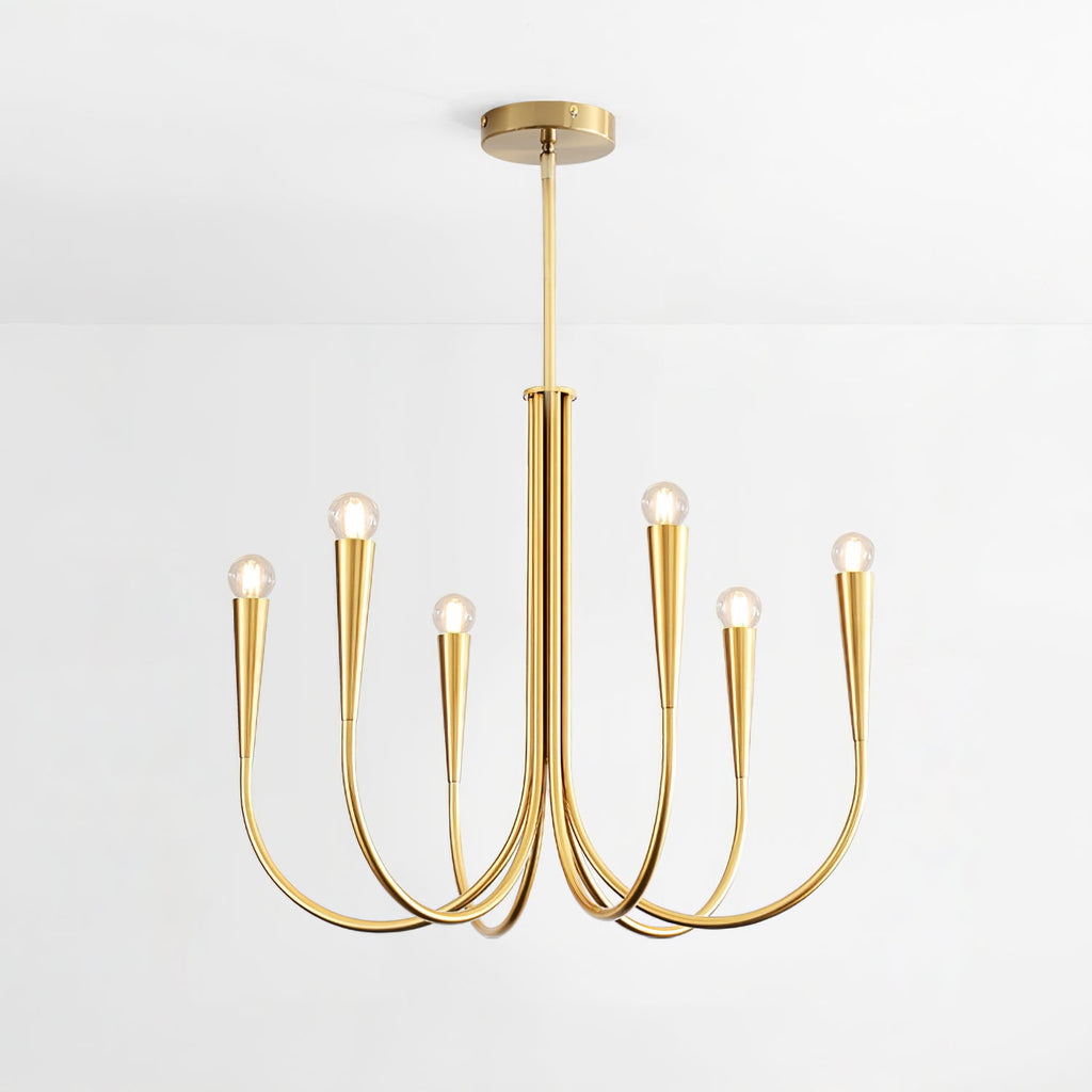 Swoop Arm Chandelier - DEPRIMO