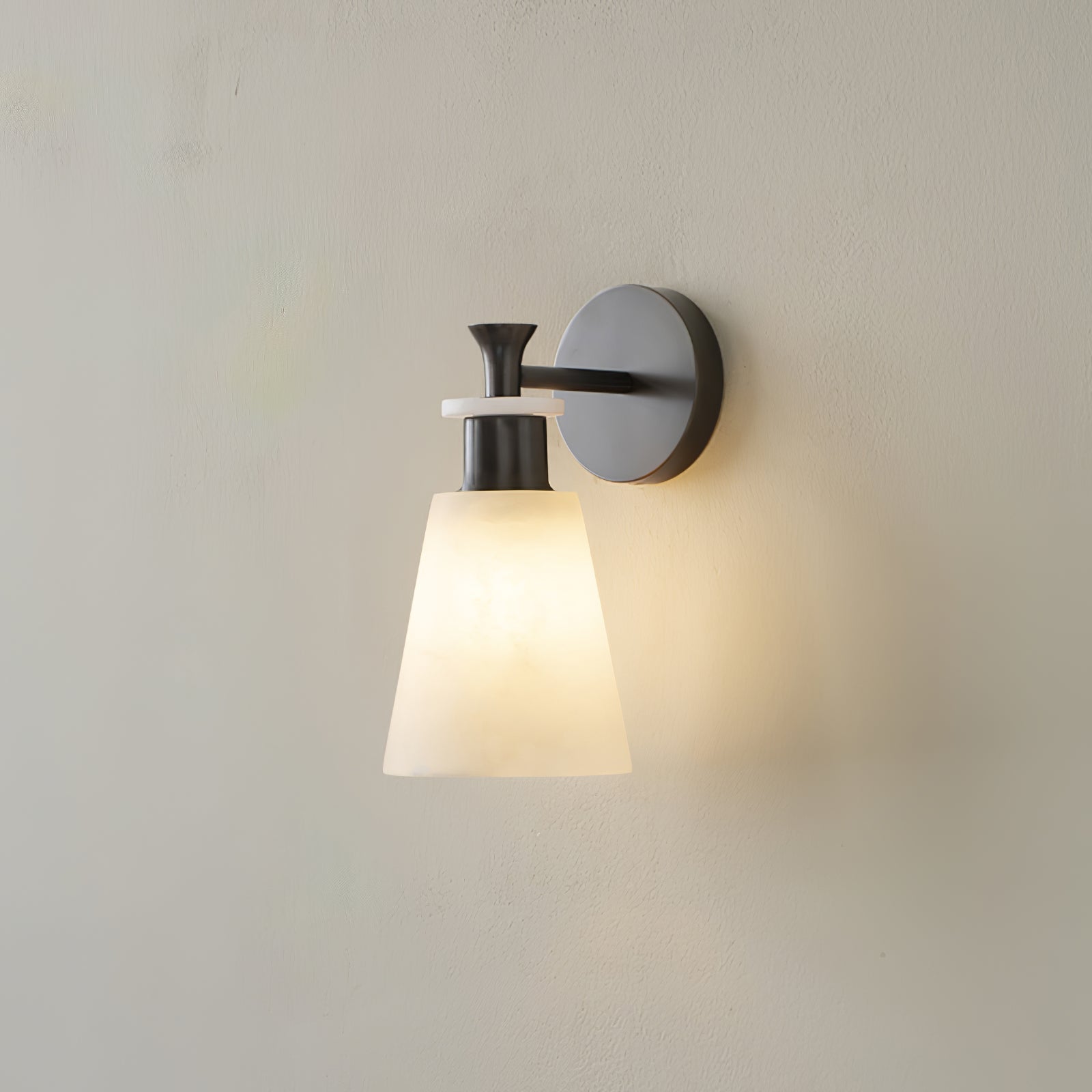 Tapered Alabaster Wall Sconce - DEPRIMO
