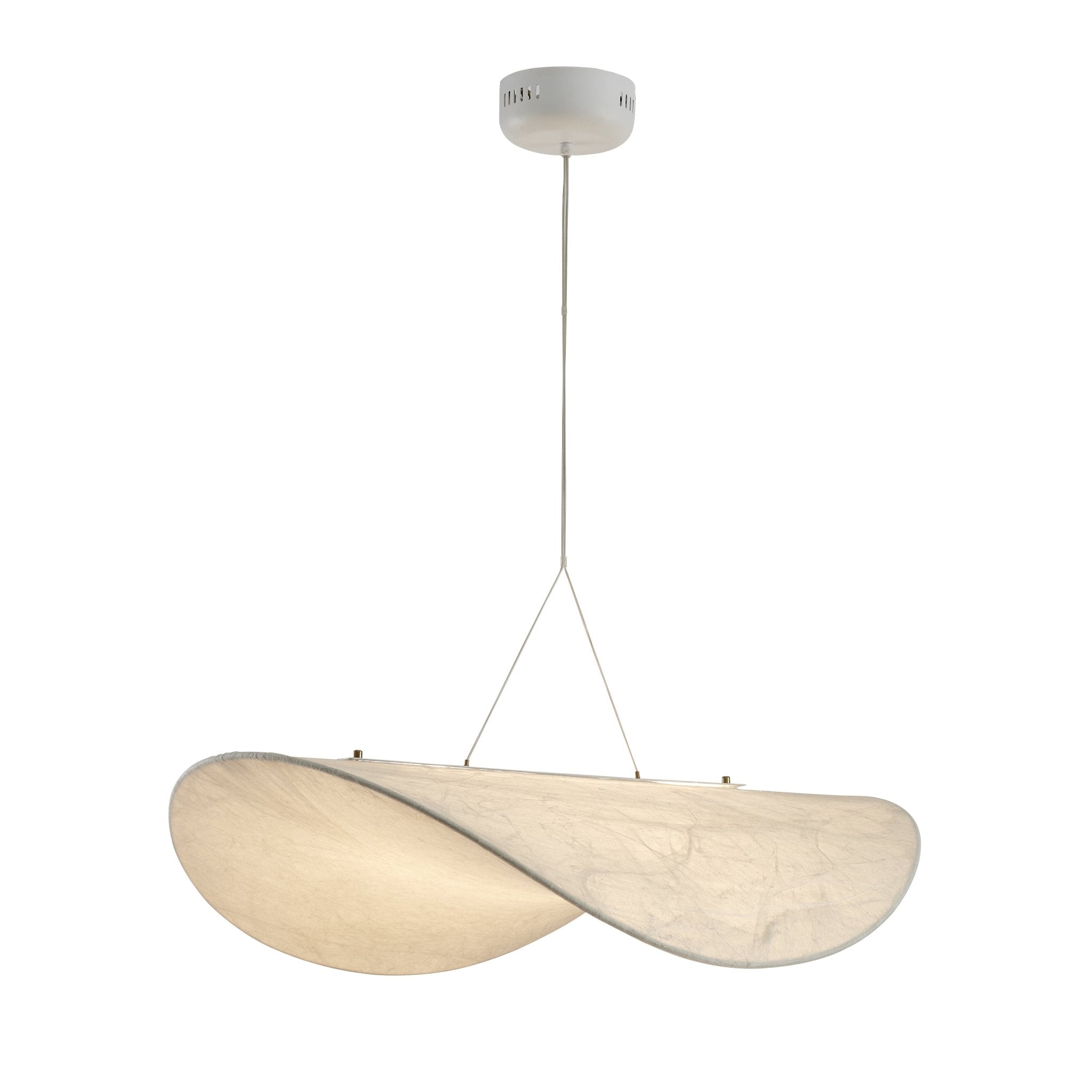 Tense Silk Pendant Light - DEPRIMO