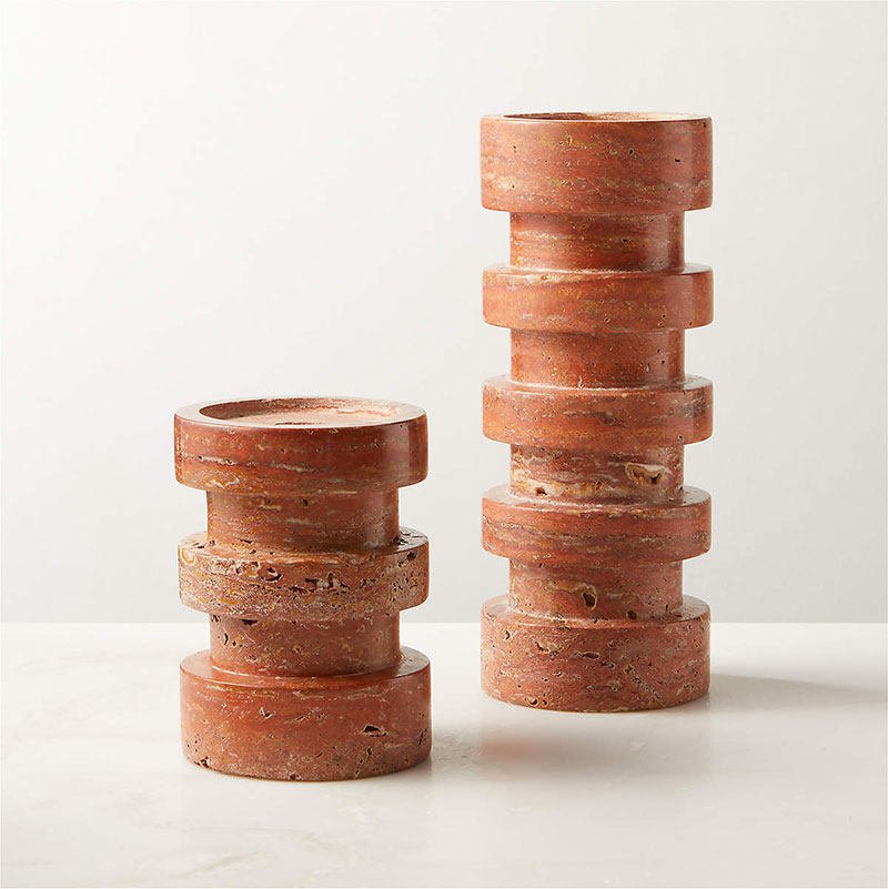 Terrace Stone Candle Holder - Vakkerlight