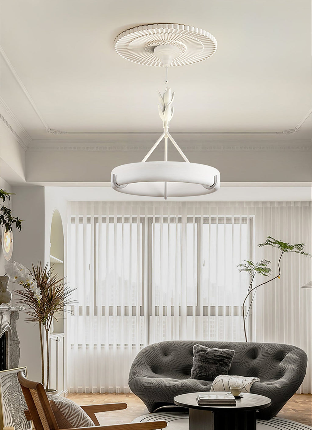 Потолочная люстра Tinsley Plaster