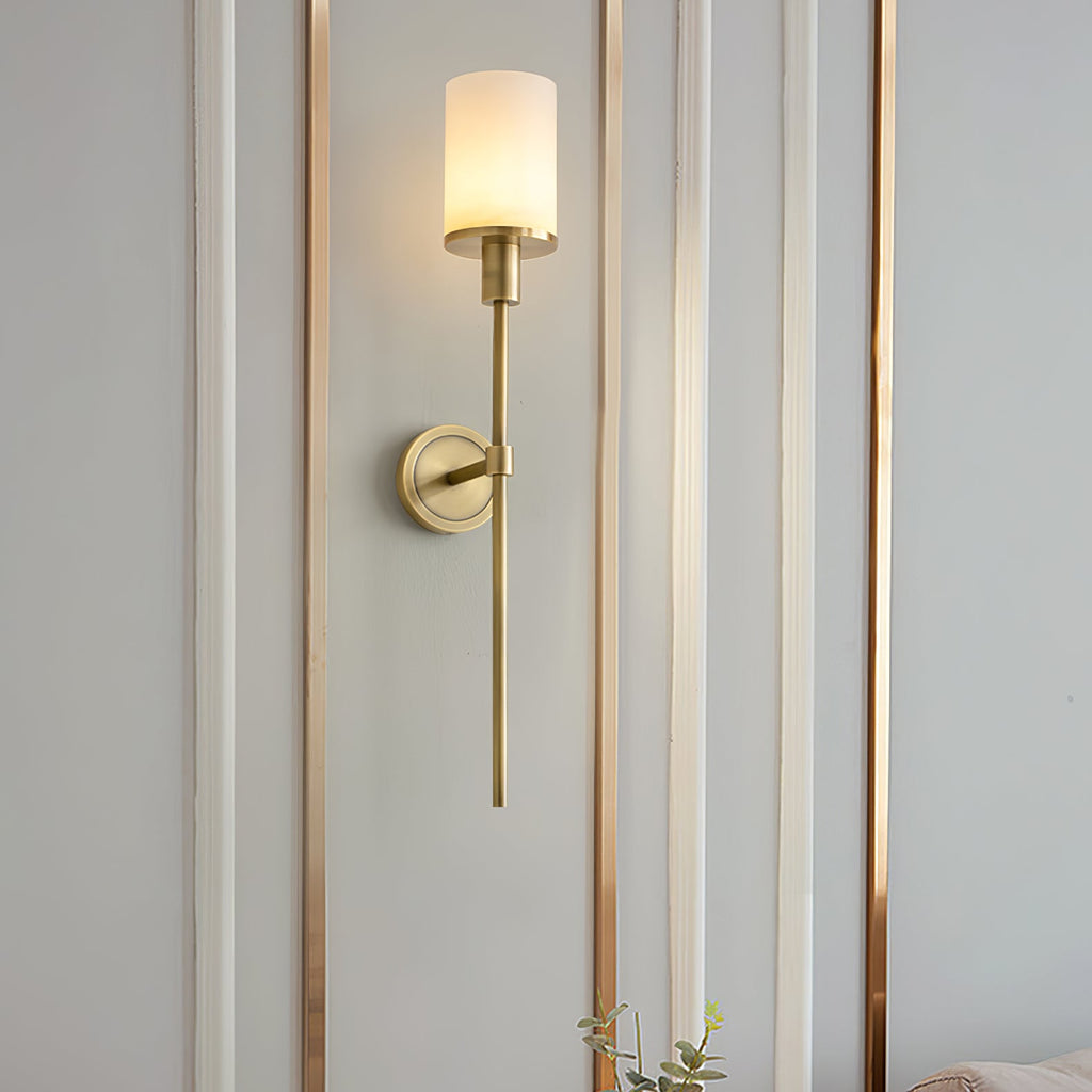 Настінний світильник Tracie Classic Alabaster