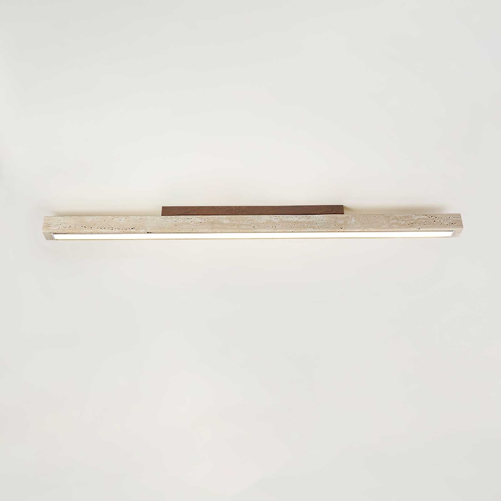 Travertine Column Ceiling Light - Vakkerlight
