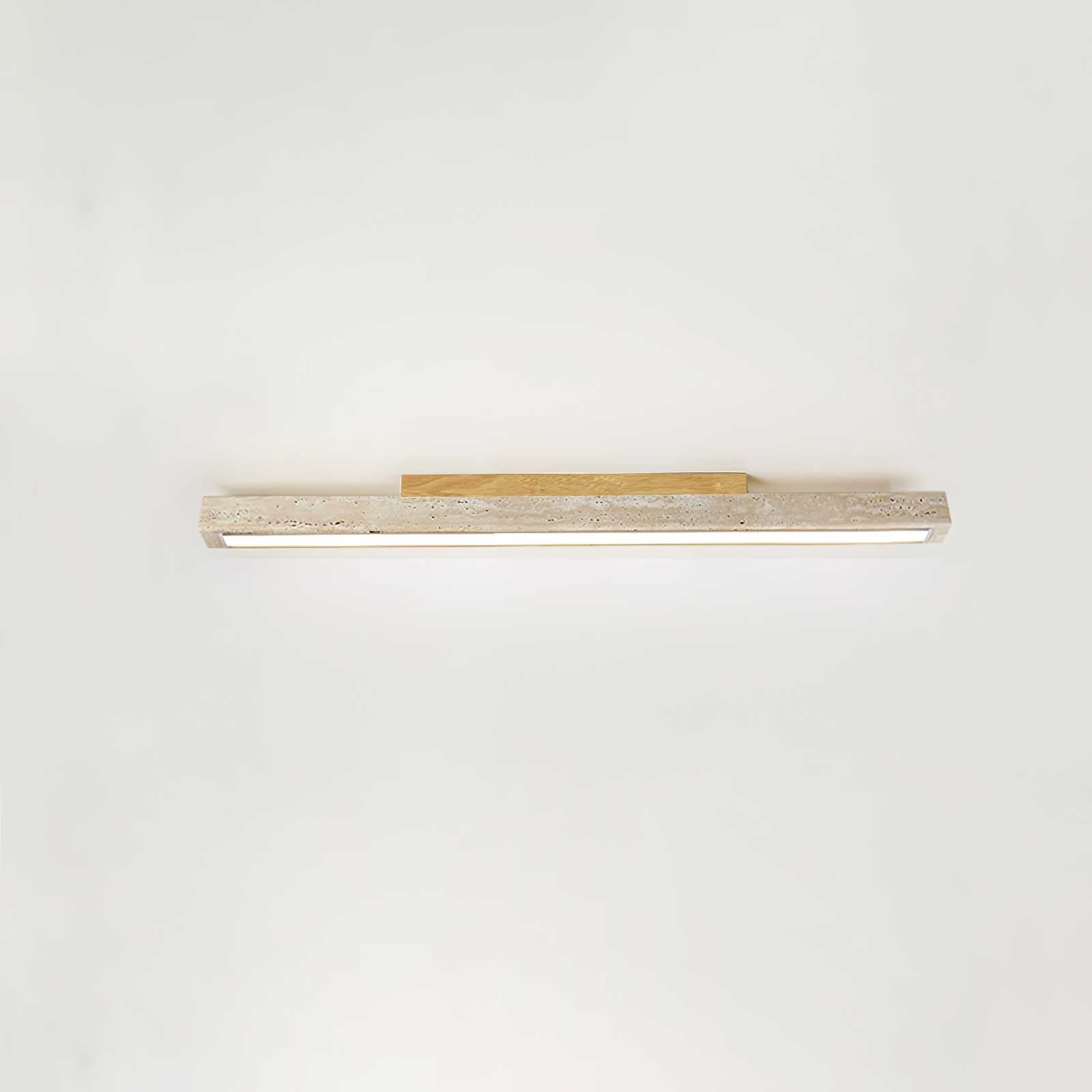 Travertine Column Ceiling Light - Vakkerlight