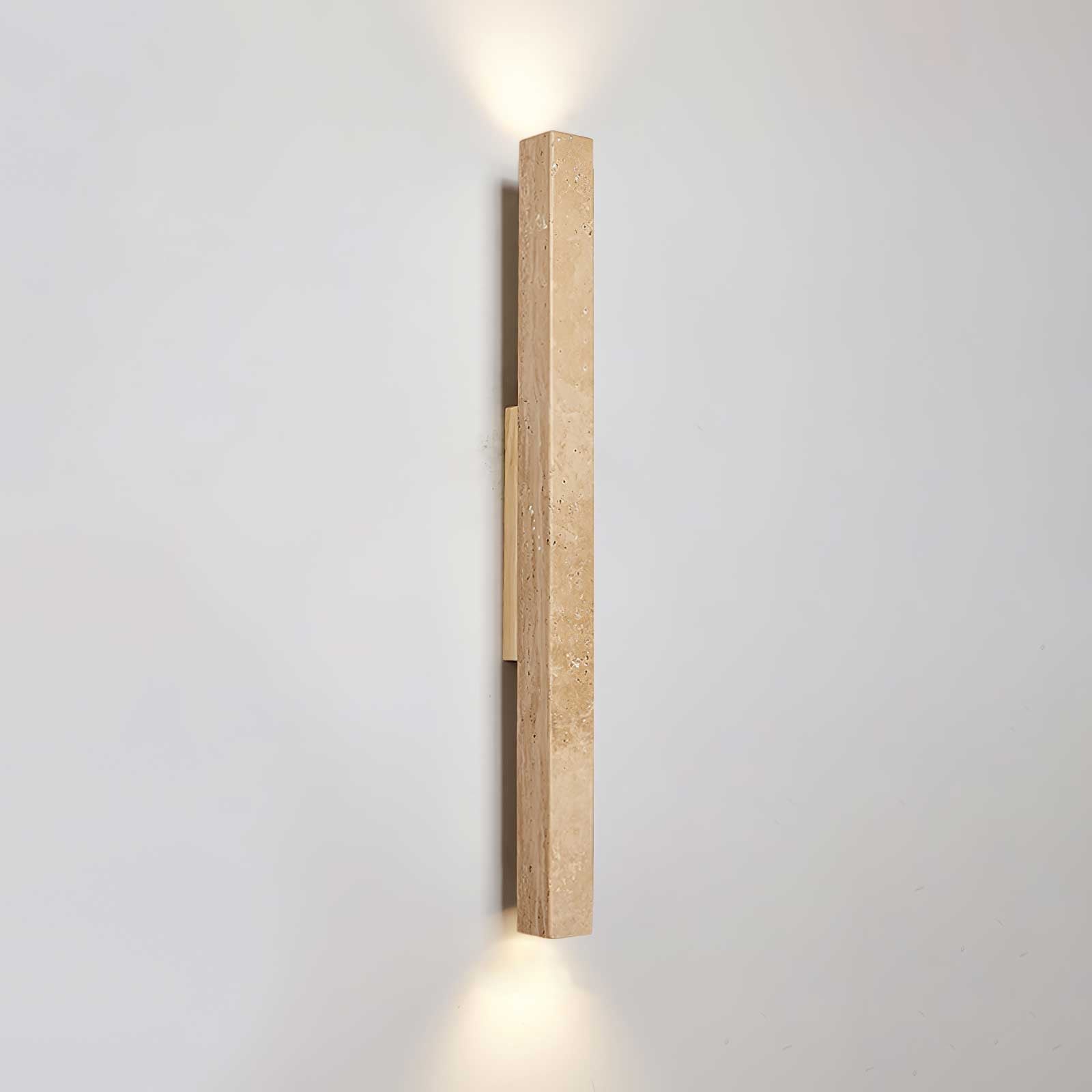Travertine Column Wall Light - DEPRIMO