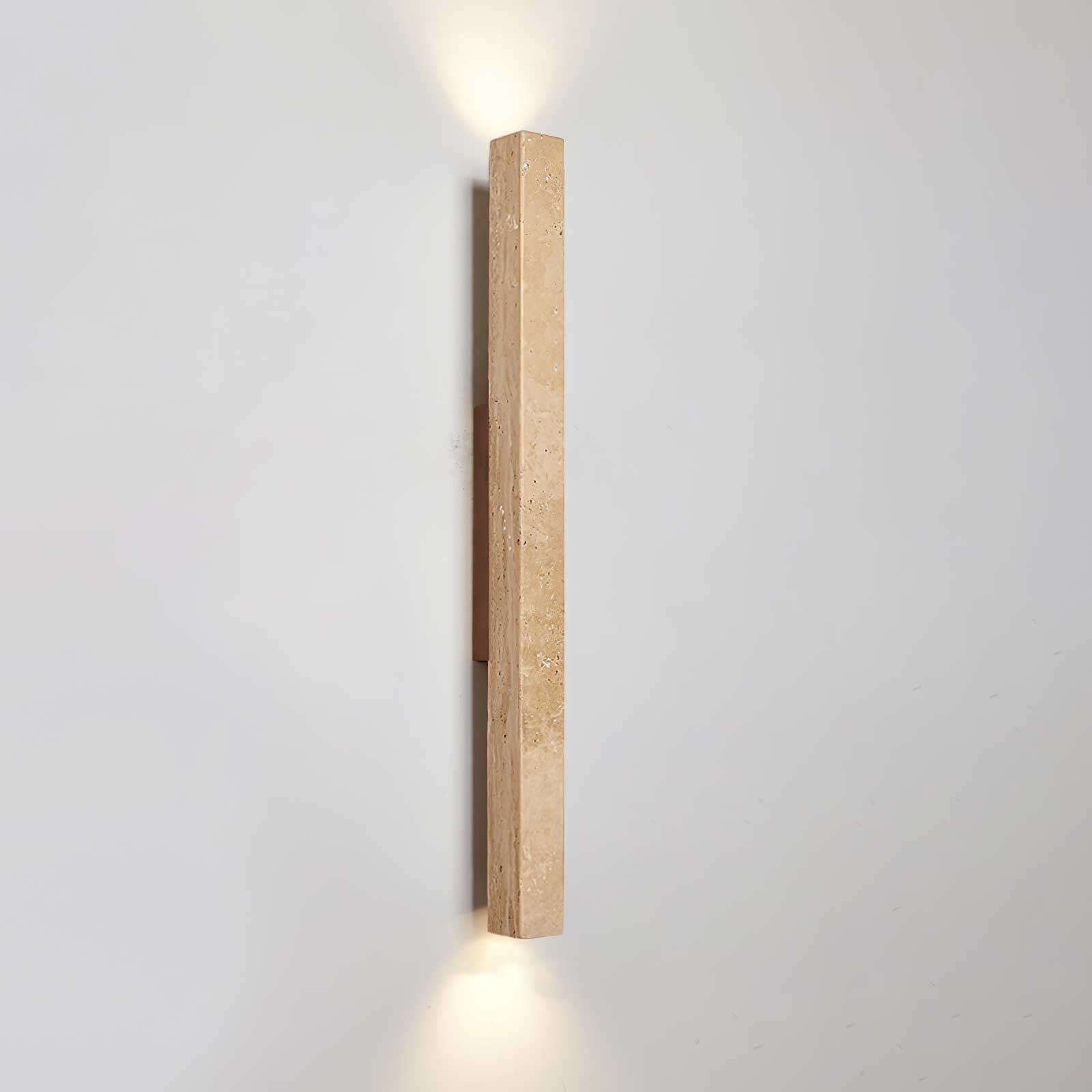 Travertine Column Wall Light - DEPRIMO