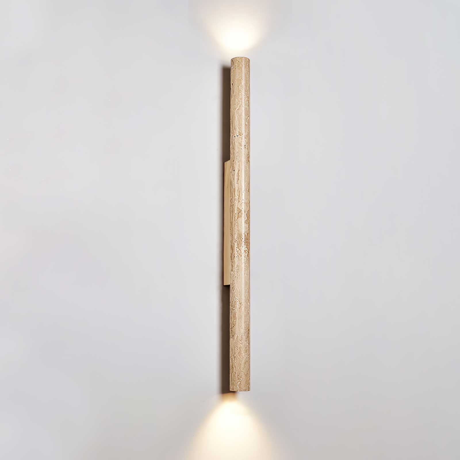 Travertine Column Wall Light - DEPRIMO