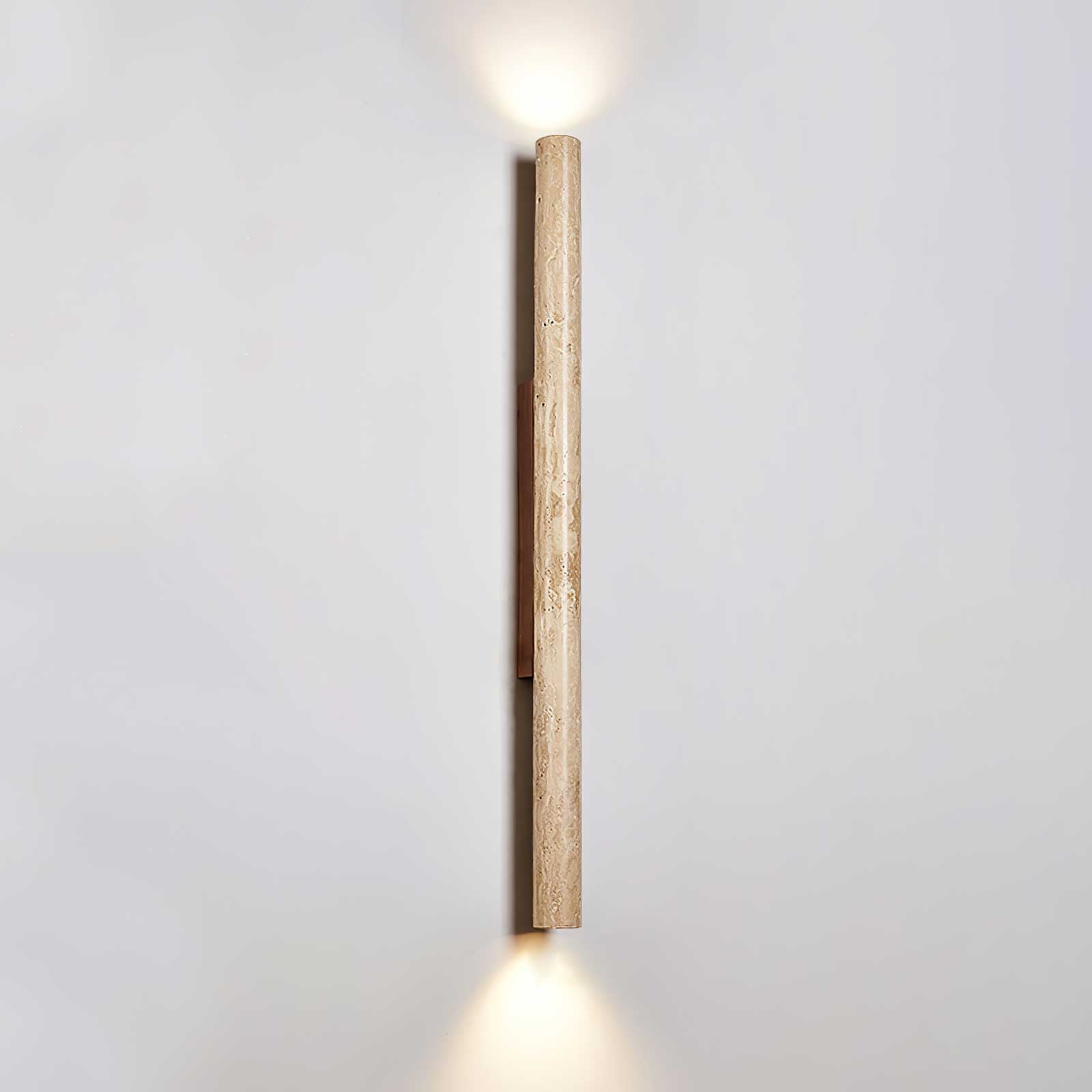 Travertine Column Wall Light - DEPRIMO