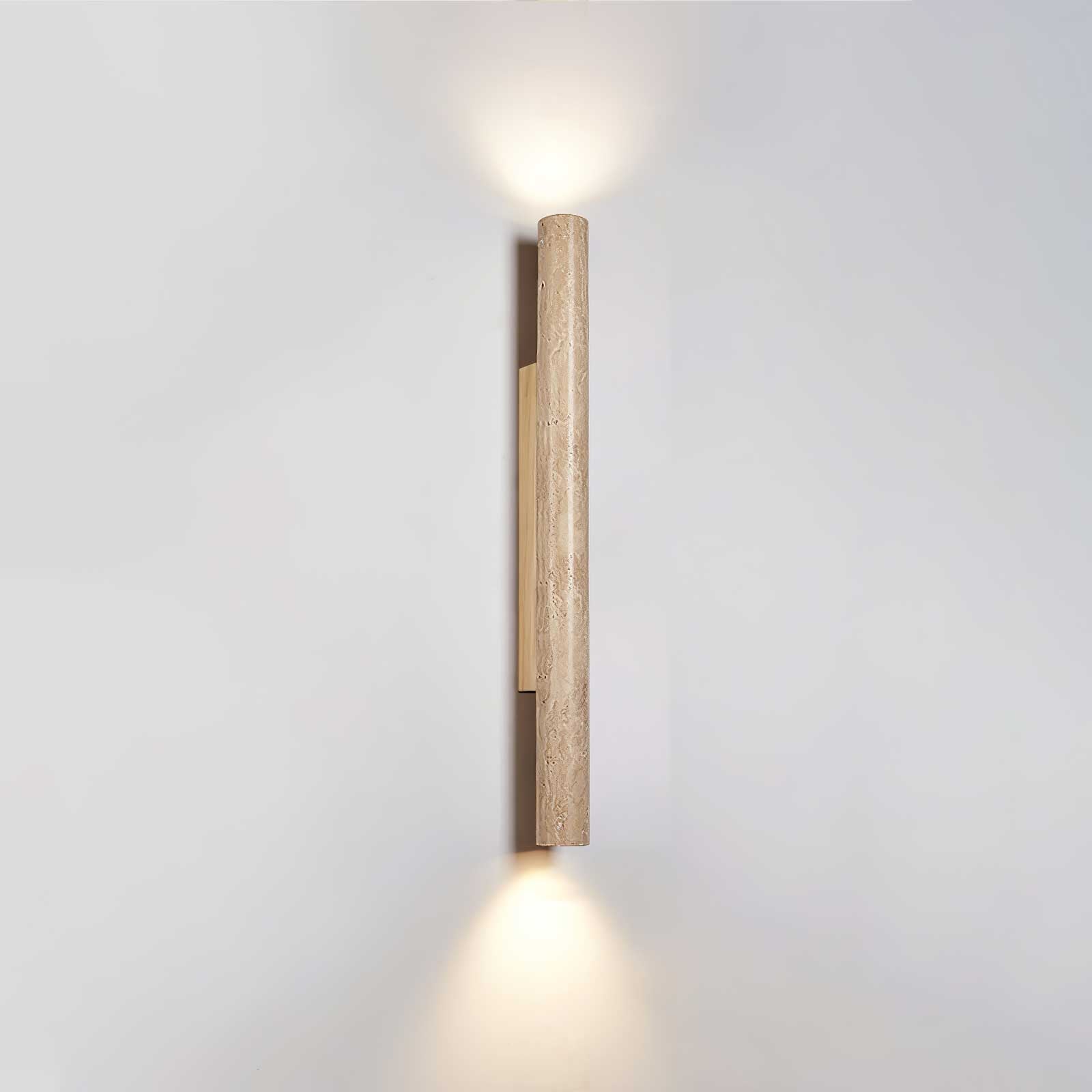 Travertine Column Wall Light - DEPRIMO