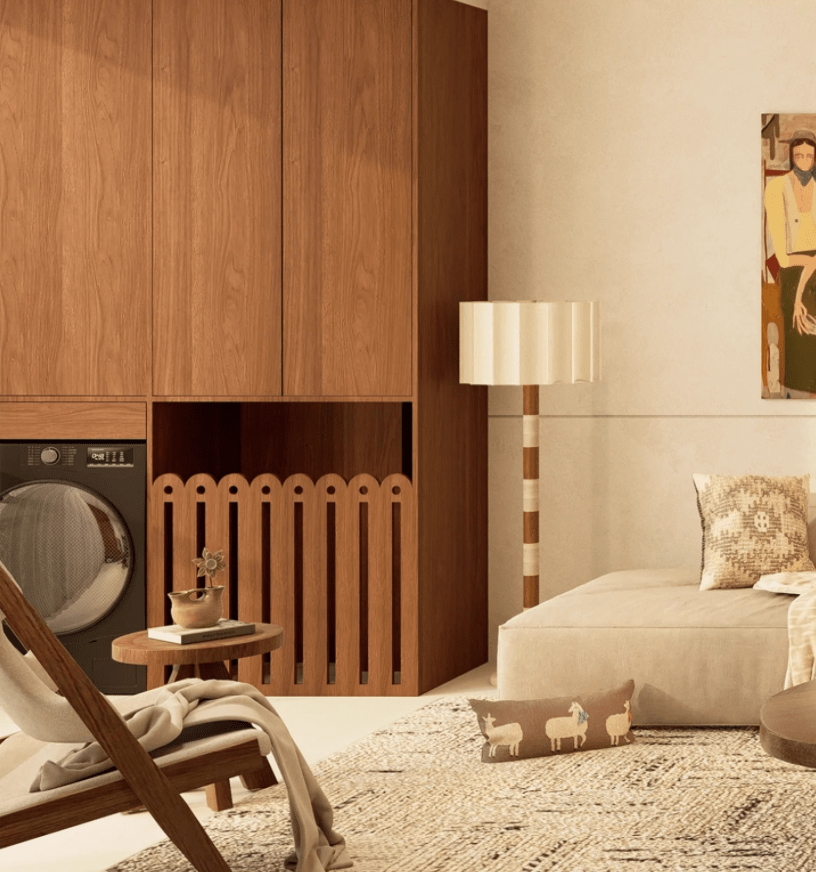 Торшер Travertine Striped