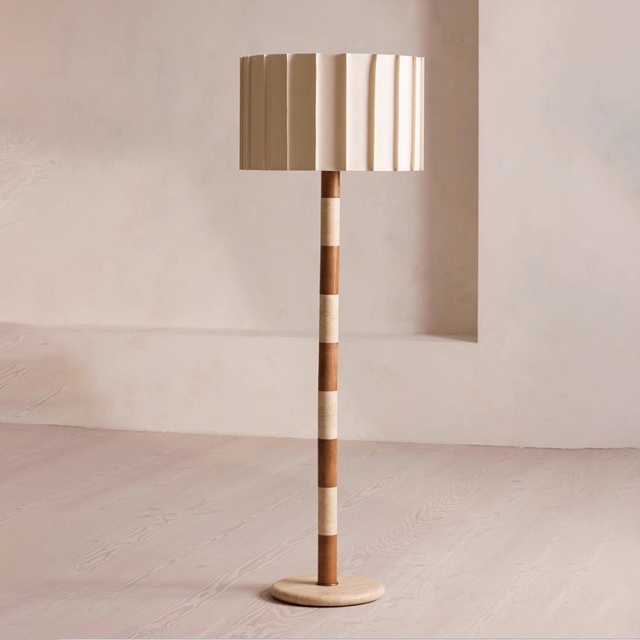 Торшер Travertine Striped