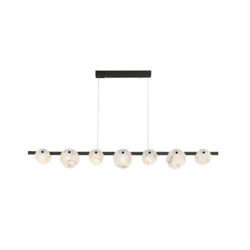 Trinidad Dining Room Alabaster Chandelier - DEPRIMO