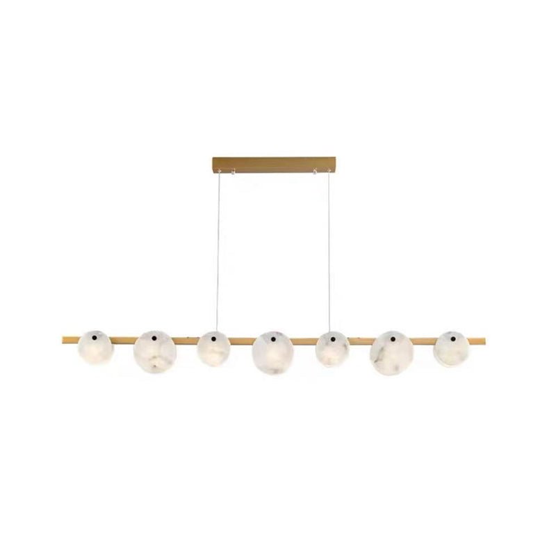 Trinidad Dining Room Alabaster Chandelier - DEPRIMO