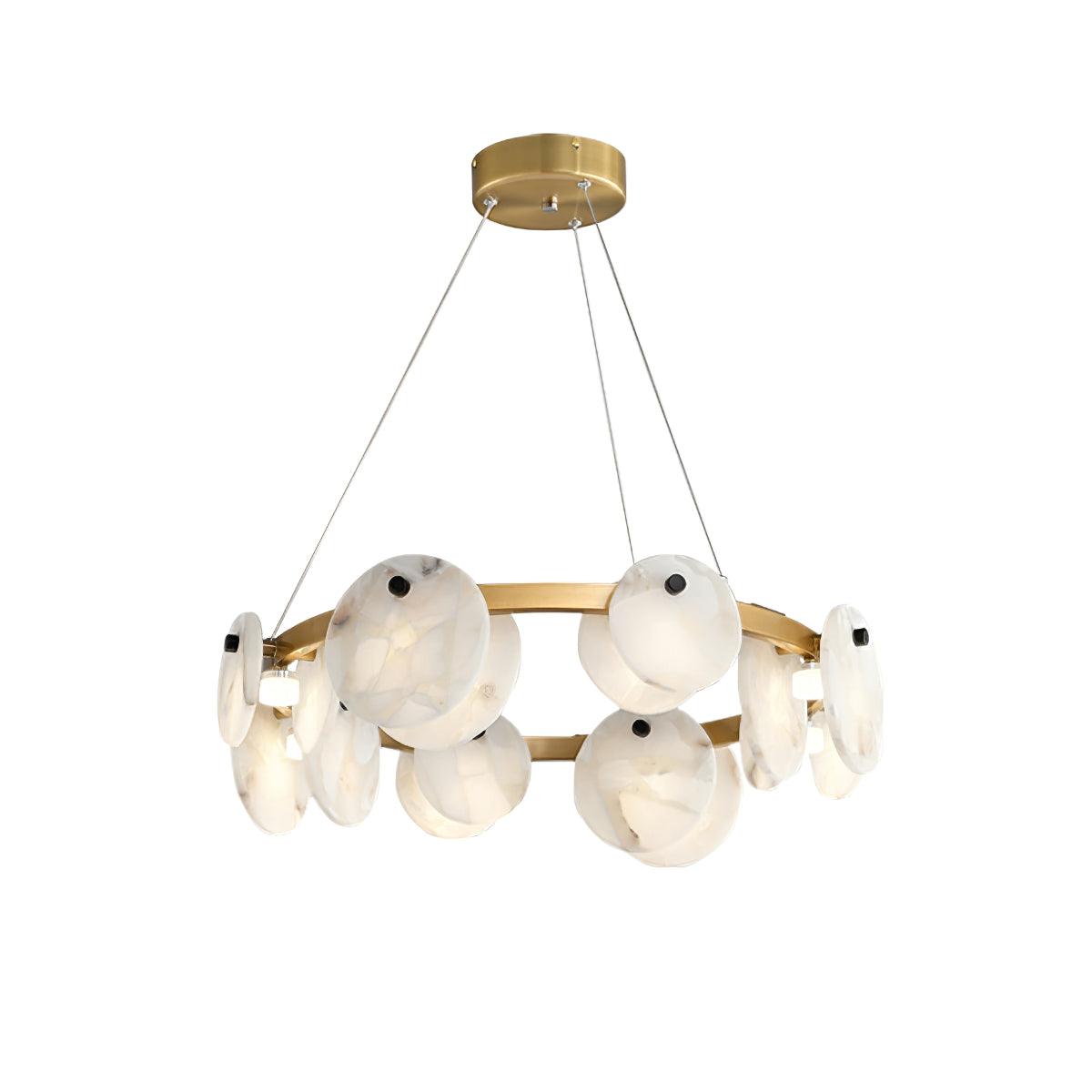 Trinidad Alabaster Chandelier - DEPRIMO