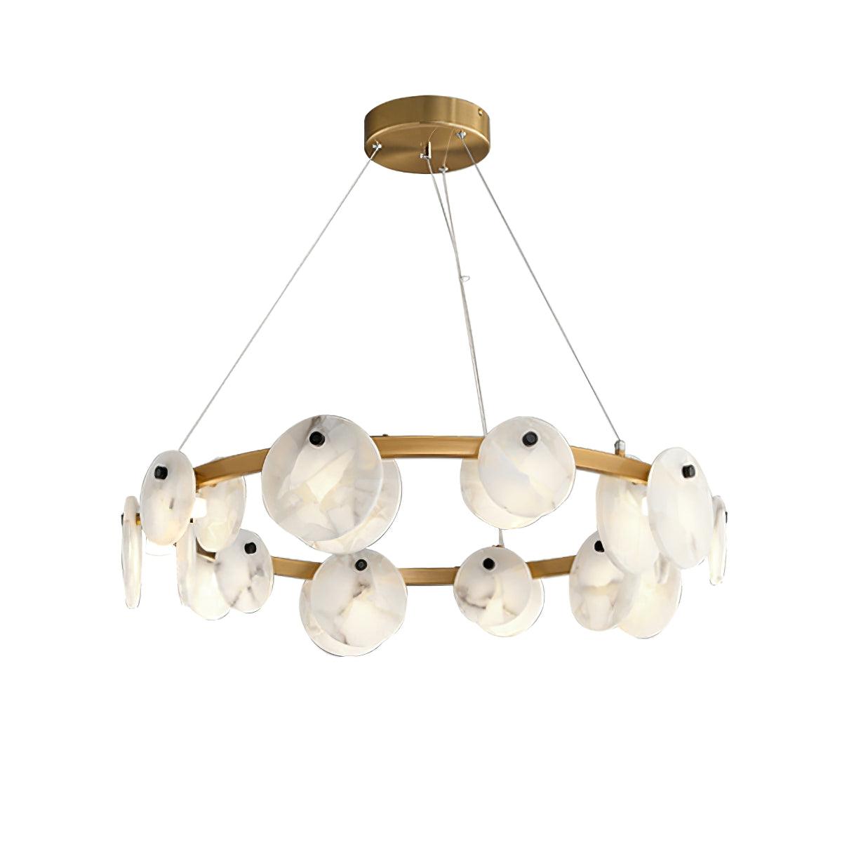 Trinidad Alabaster Chandelier - DEPRIMO
