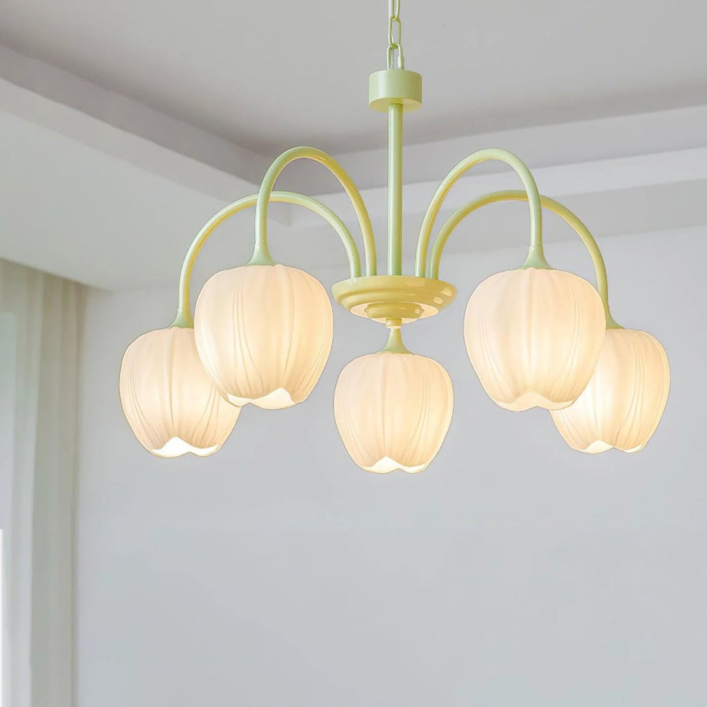 Tulip Matcha Chandelier - DEPRIMO