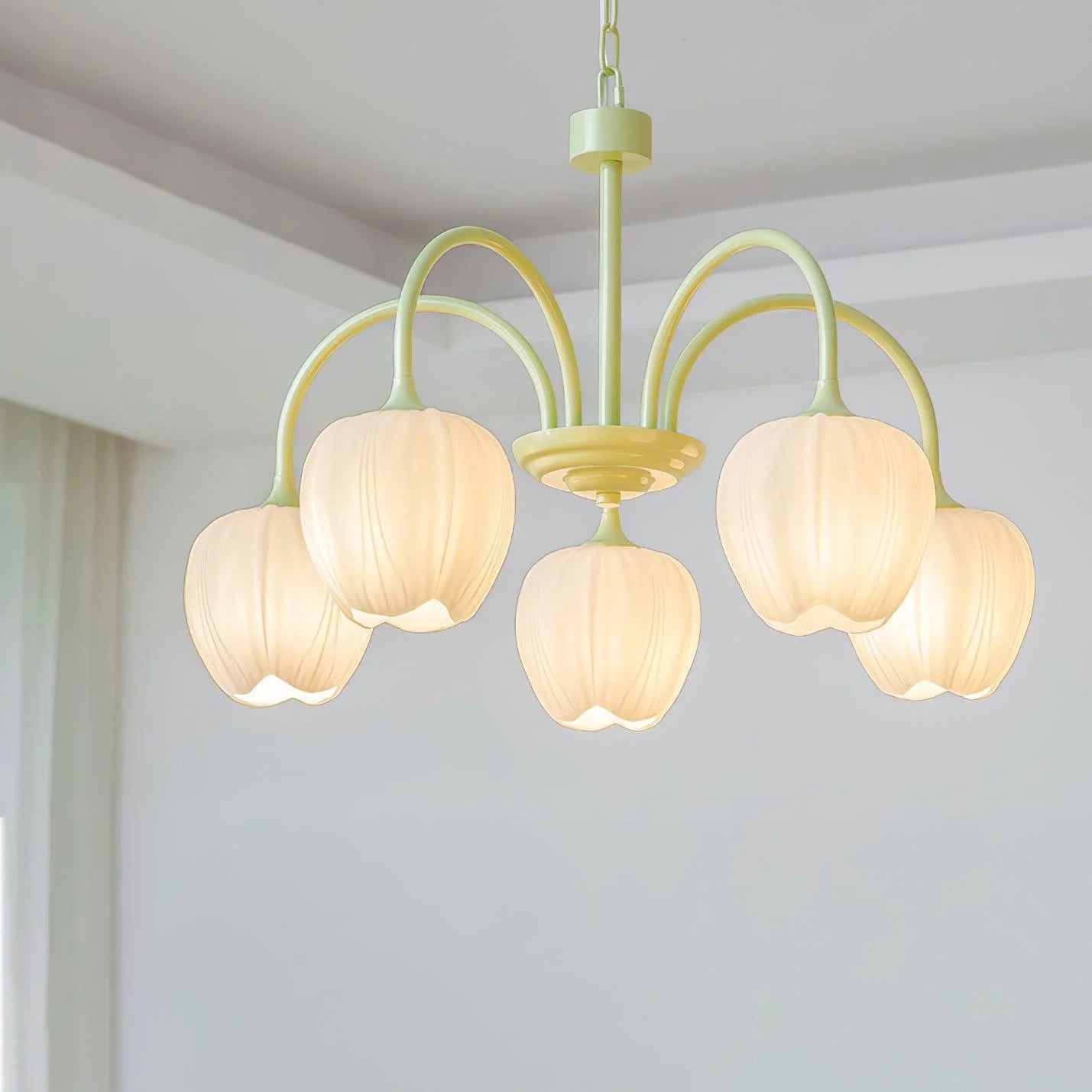 Tulip Matcha Chandelier - DEPRIMO