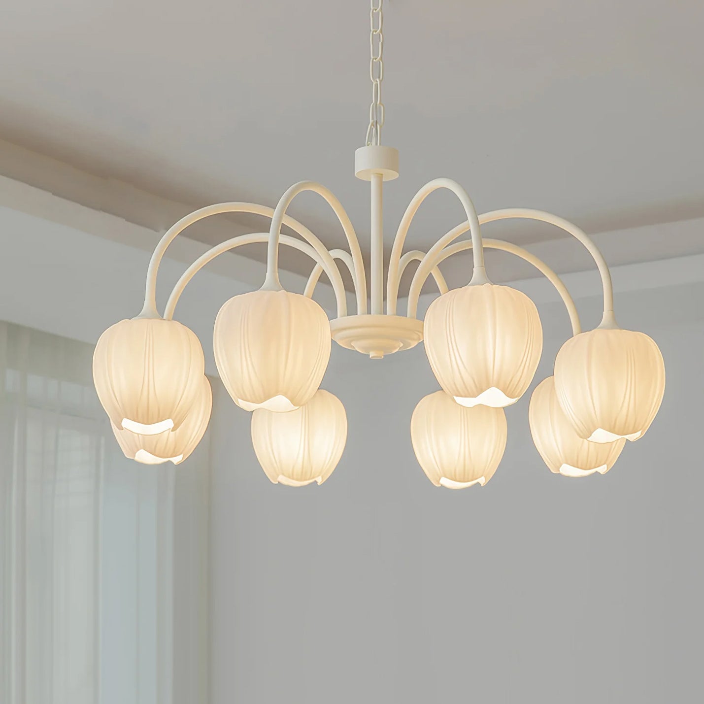 Tulip Matcha Chandelier - DEPRIMO