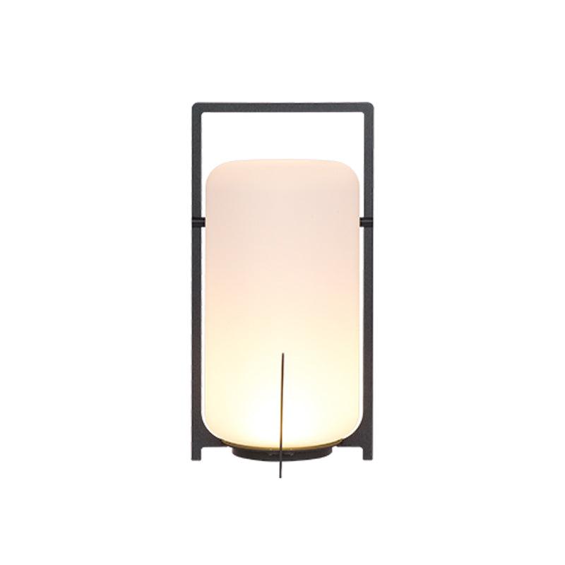 Black Twilight Lantern Table Lamp - DEPRIMO