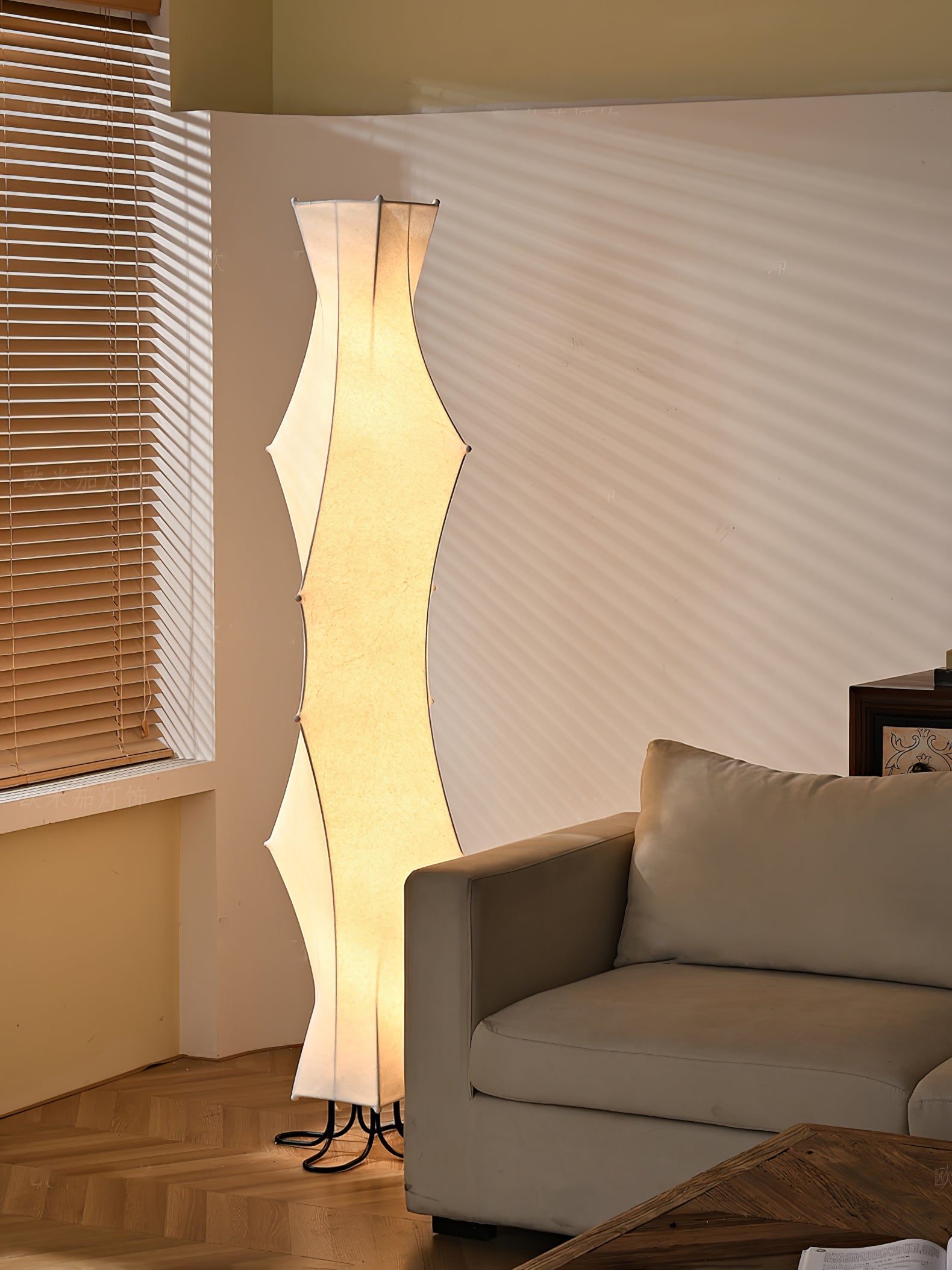 Торшер Twist Silk