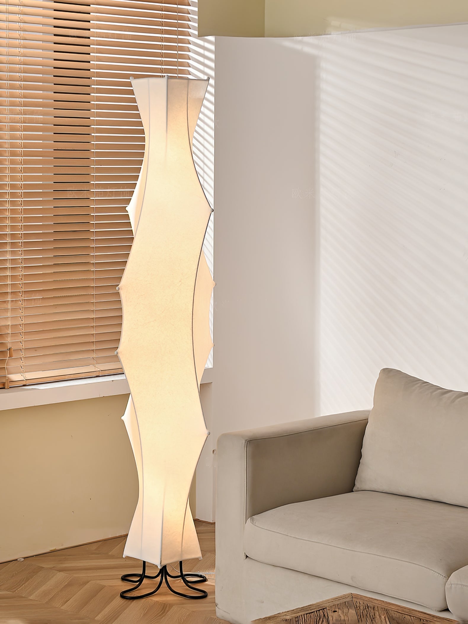 Торшер Twist Silk