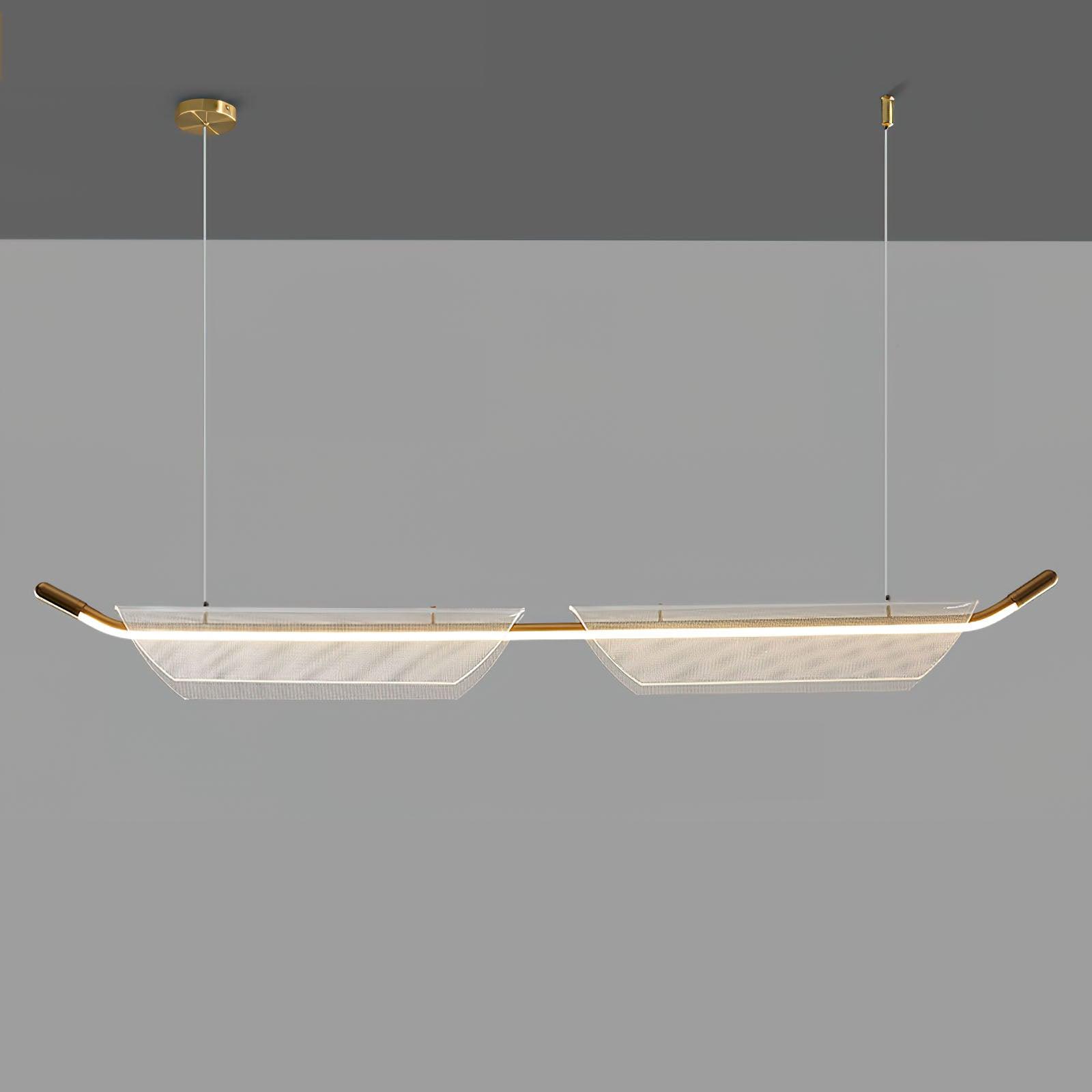 Two Boats Acrylic Pendant Light - Vakkerlight