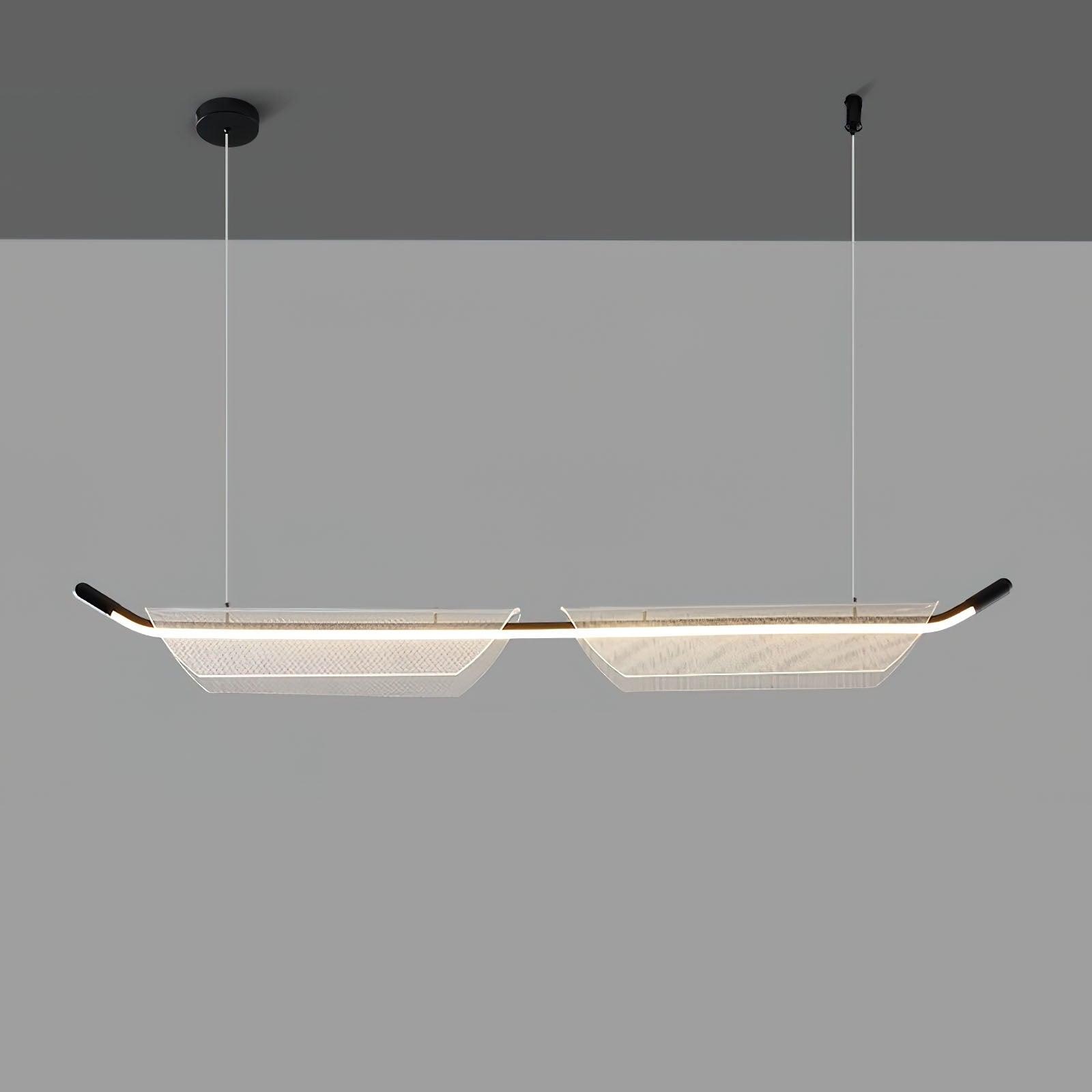 Two Boats Acrylic Pendant Light - Vakkerlight