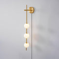Vertical Globe Plug - in Wall Lamp - DEPRIMO