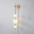 Vertical Globe Plug - in Wall Lamp - DEPRIMO