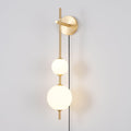 Vertical Globe Plug - in Wall Lamp - DEPRIMO