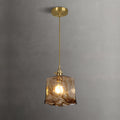 Vintage Brown Glass Pendant Light - DEPRIMO