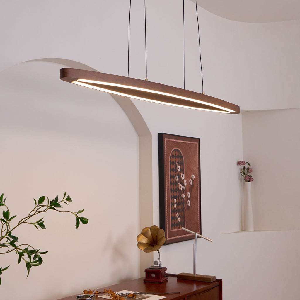 Линейный подвесной светильник Walnut Arc