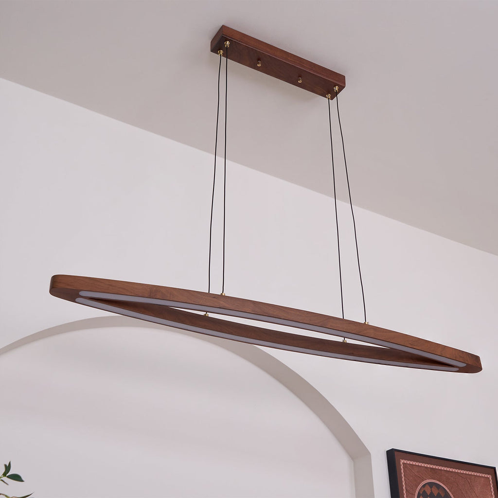 Линейный подвесной светильник Walnut Arc