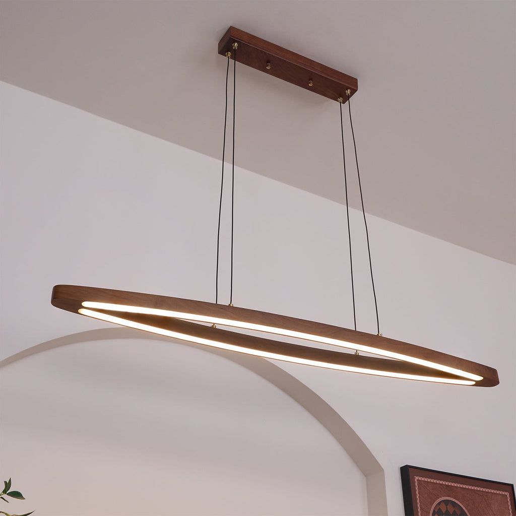 Линейный подвесной светильник Walnut Arc