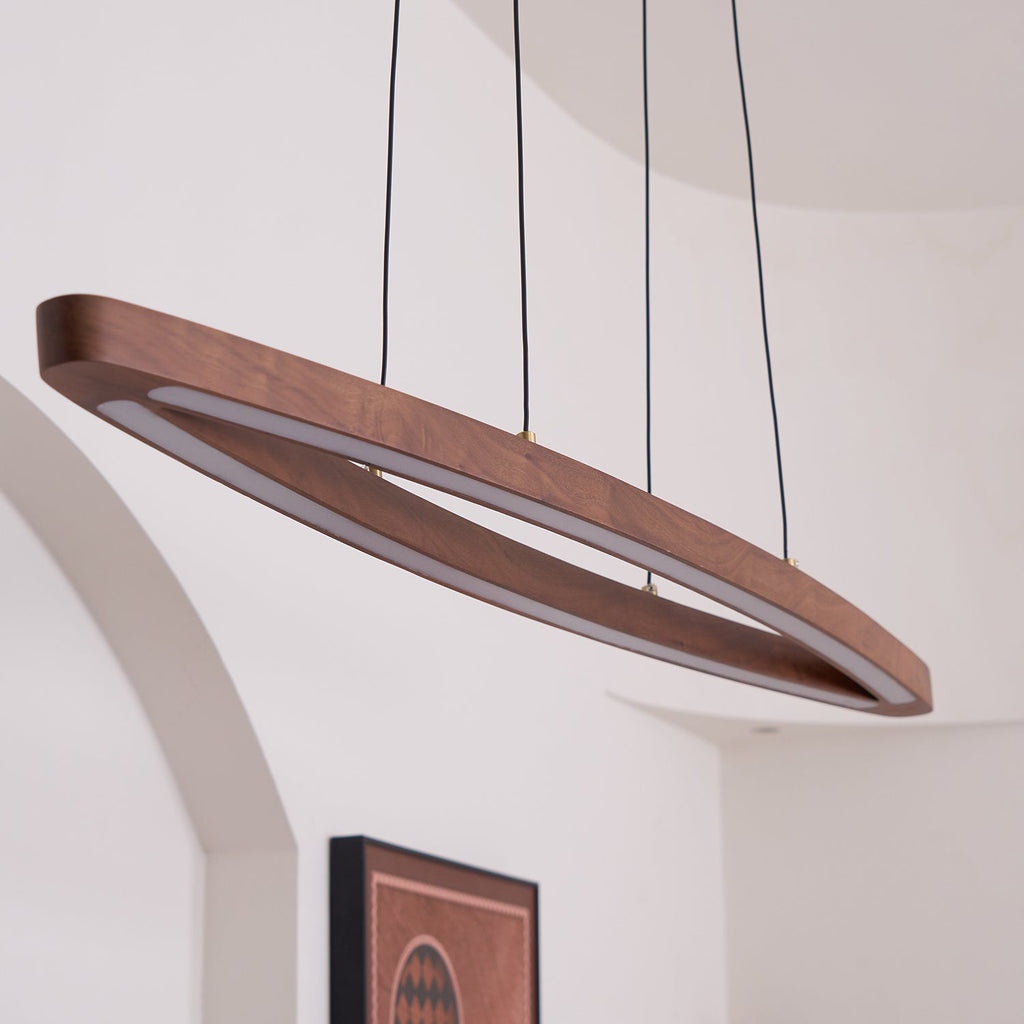 Линейный подвесной светильник Walnut Arc