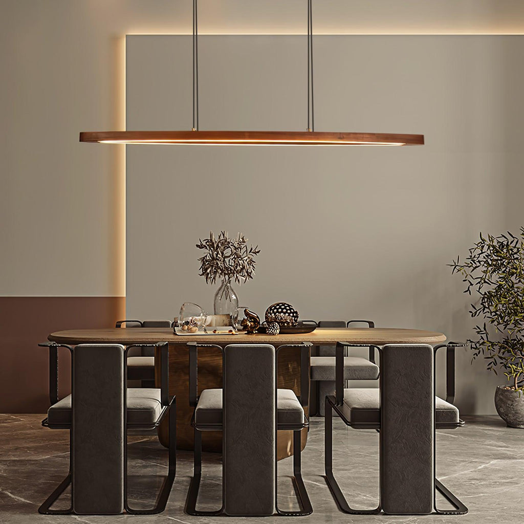 Линейный подвесной светильник Walnut Arc
