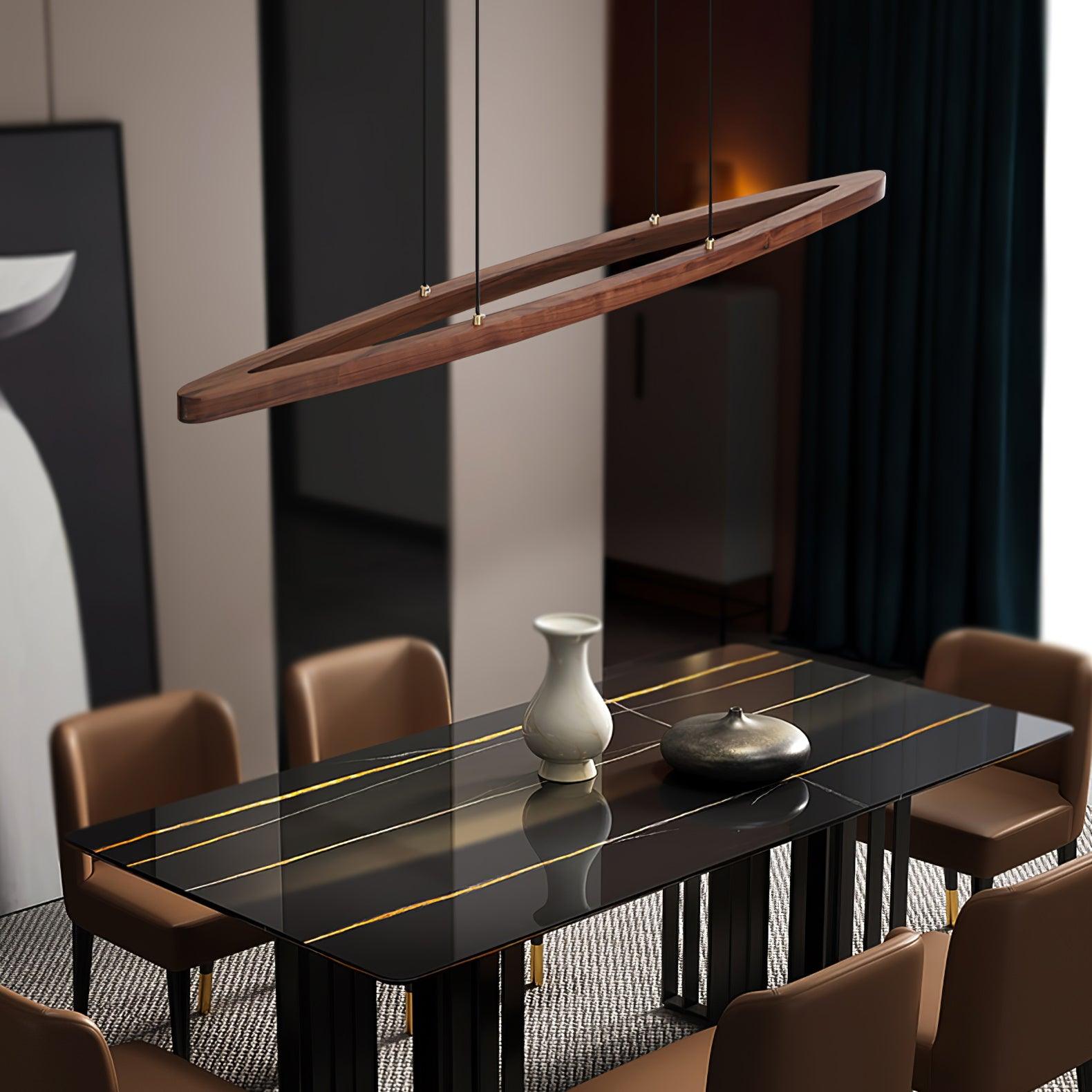 Линейный подвесной светильник Walnut Arc
