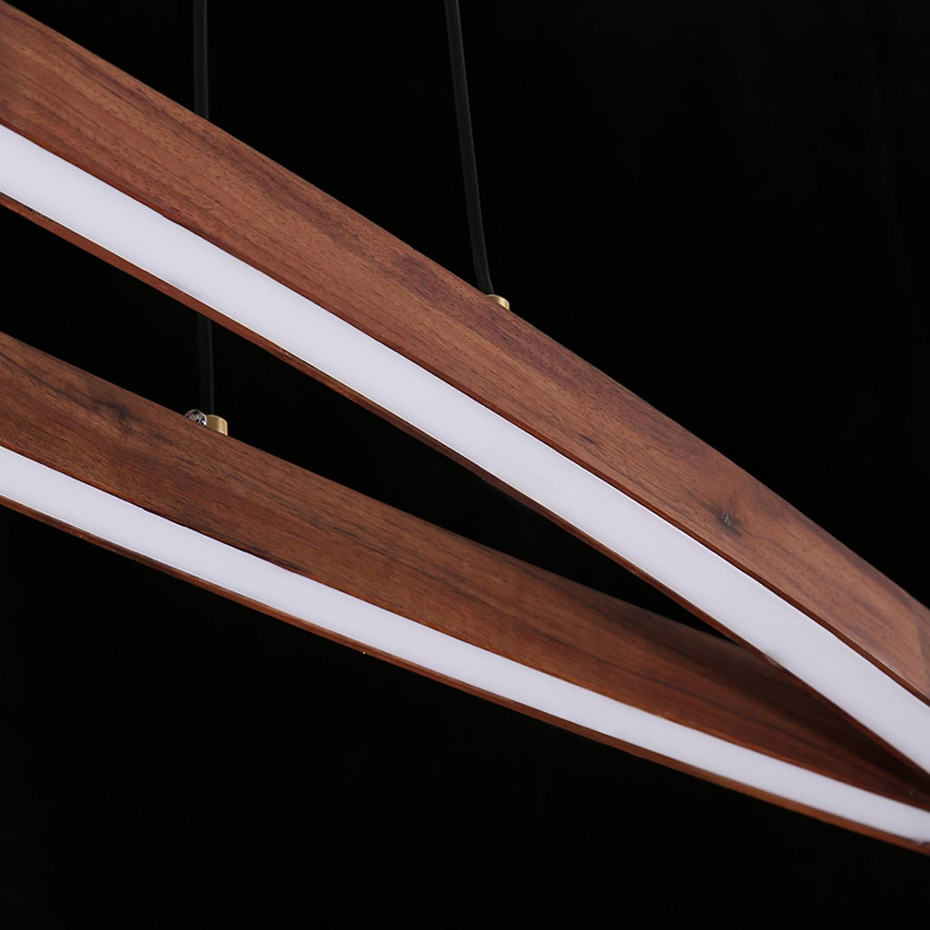 Линейный подвесной светильник Walnut Arc