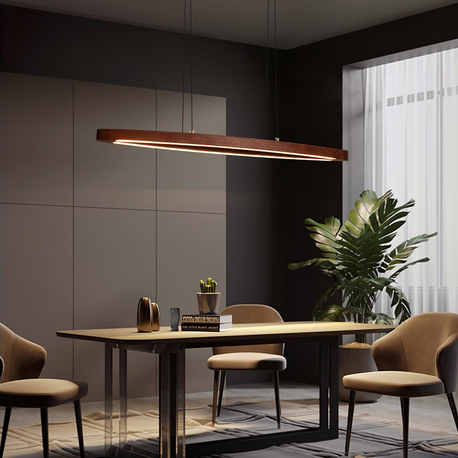 Линейный подвесной светильник Walnut Arc