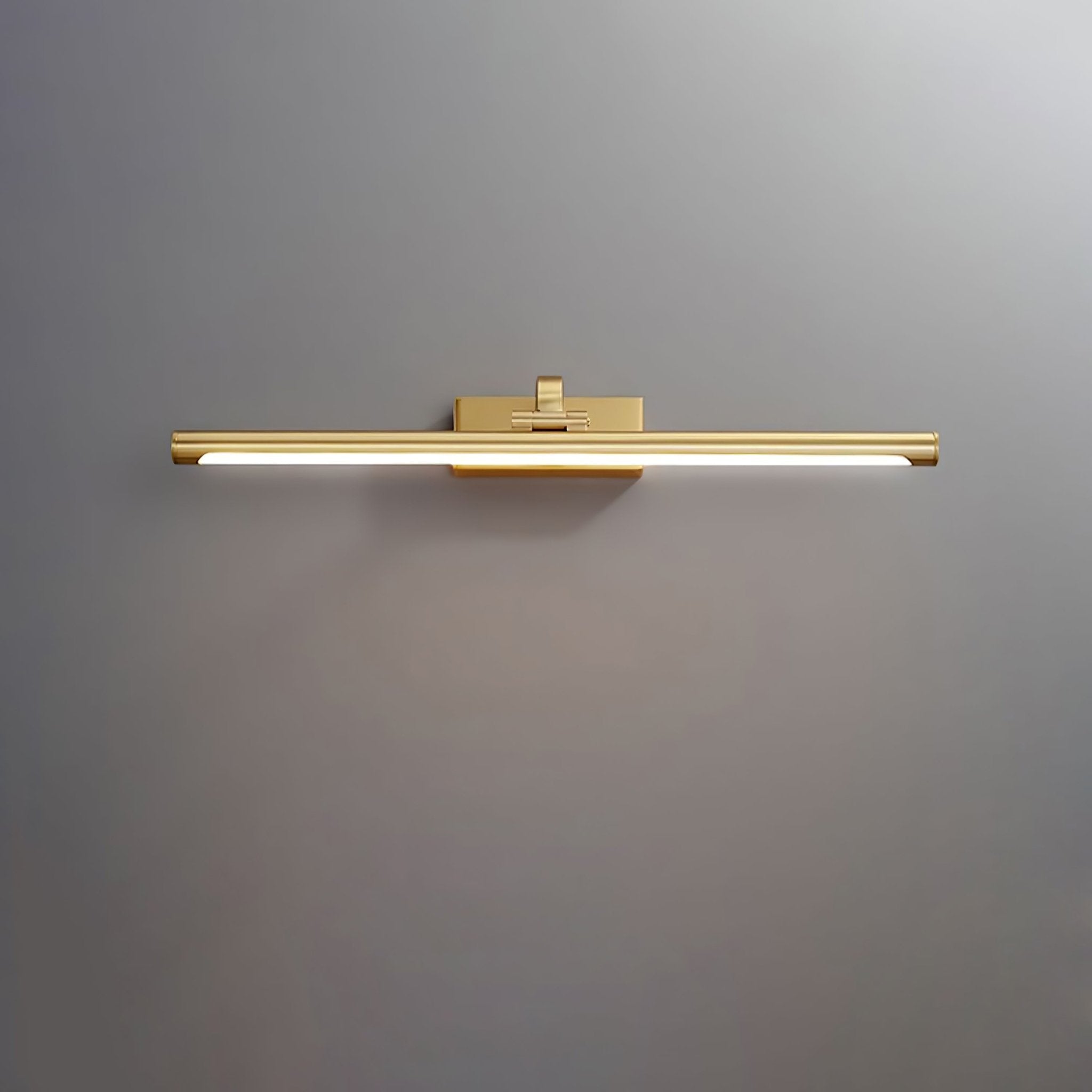 Walnut Color Linear LED Wall Light - DEPRIMO
