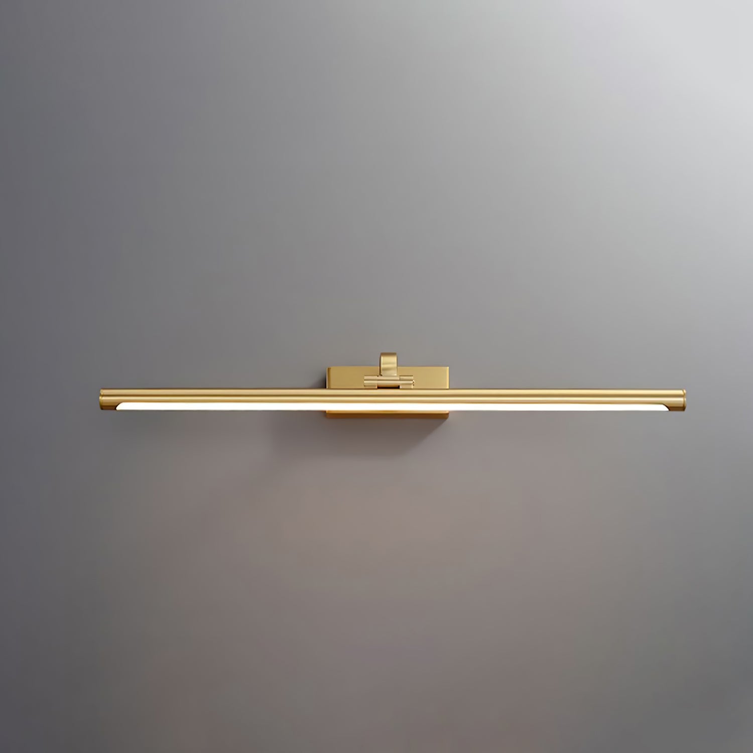 Walnut Color Linear LED Wall Light - DEPRIMO
