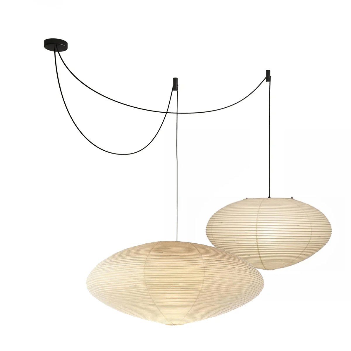 Washi Paper 15A 21A 26A Pendant Light - DEPRIMO