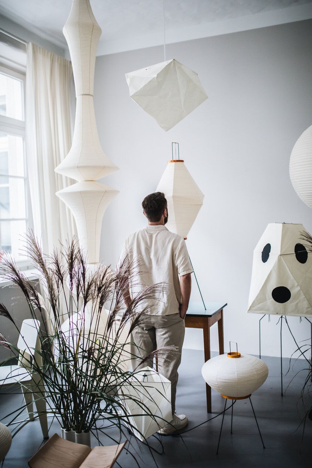 Подвесной светильник Washi Paper E