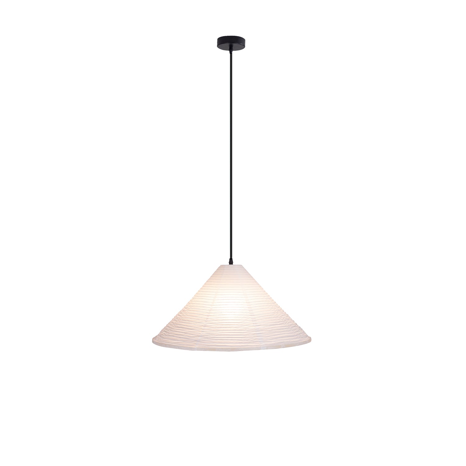 Washi Paper Pyramid Pendant Lamp - DEPRIMO
