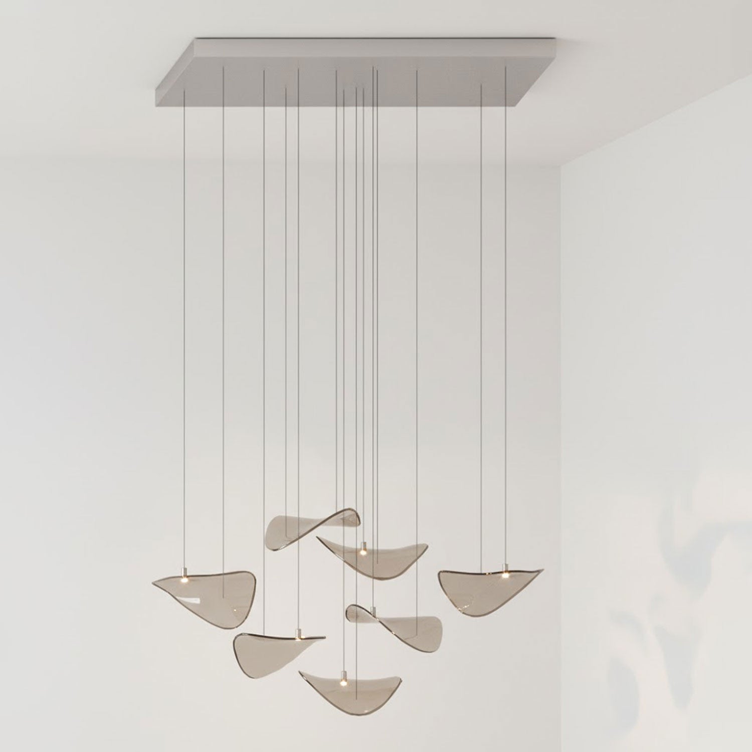 Wave Floating Leaf Chandelier - DEPRIMO