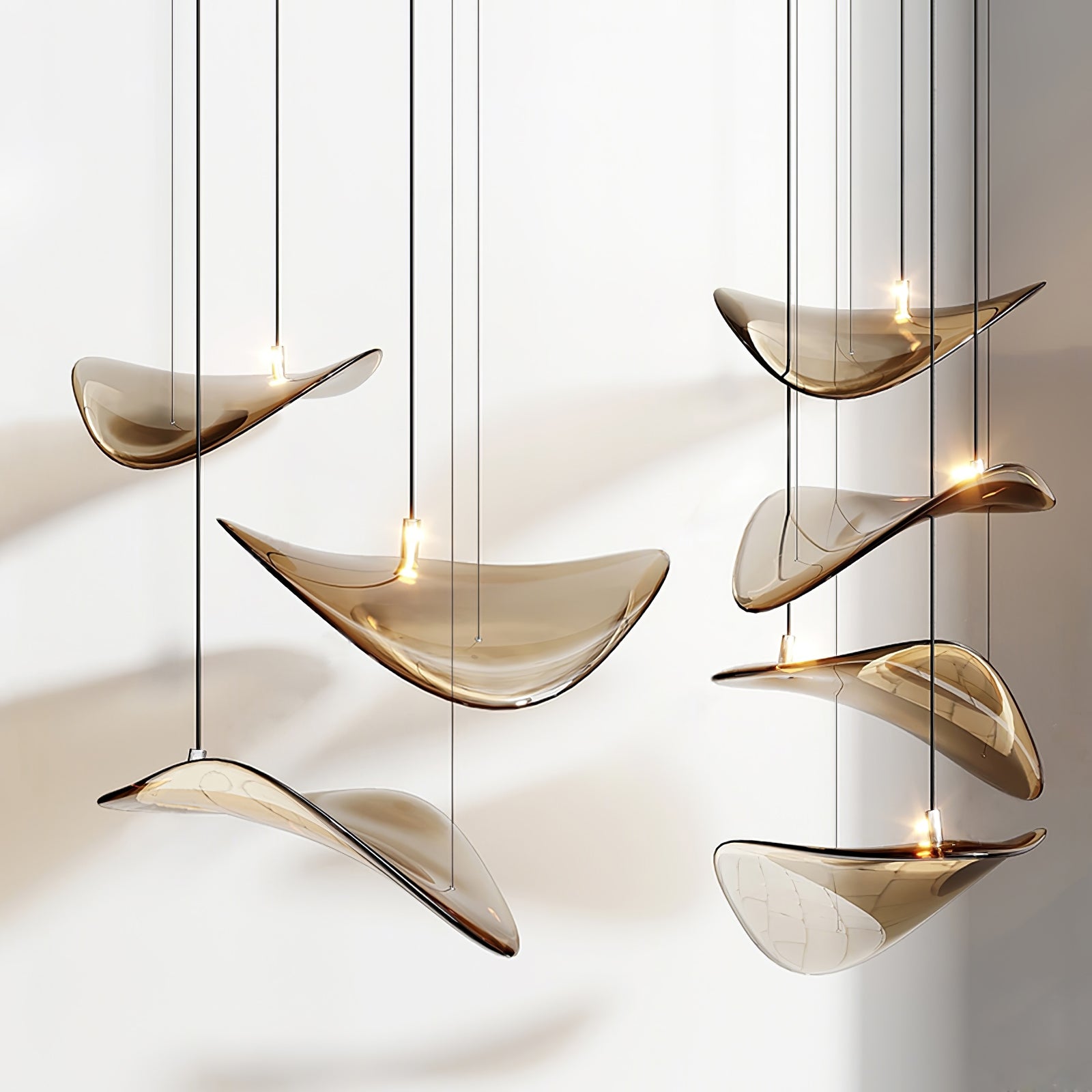 Підвісна люстра Wave Floating Leaf
