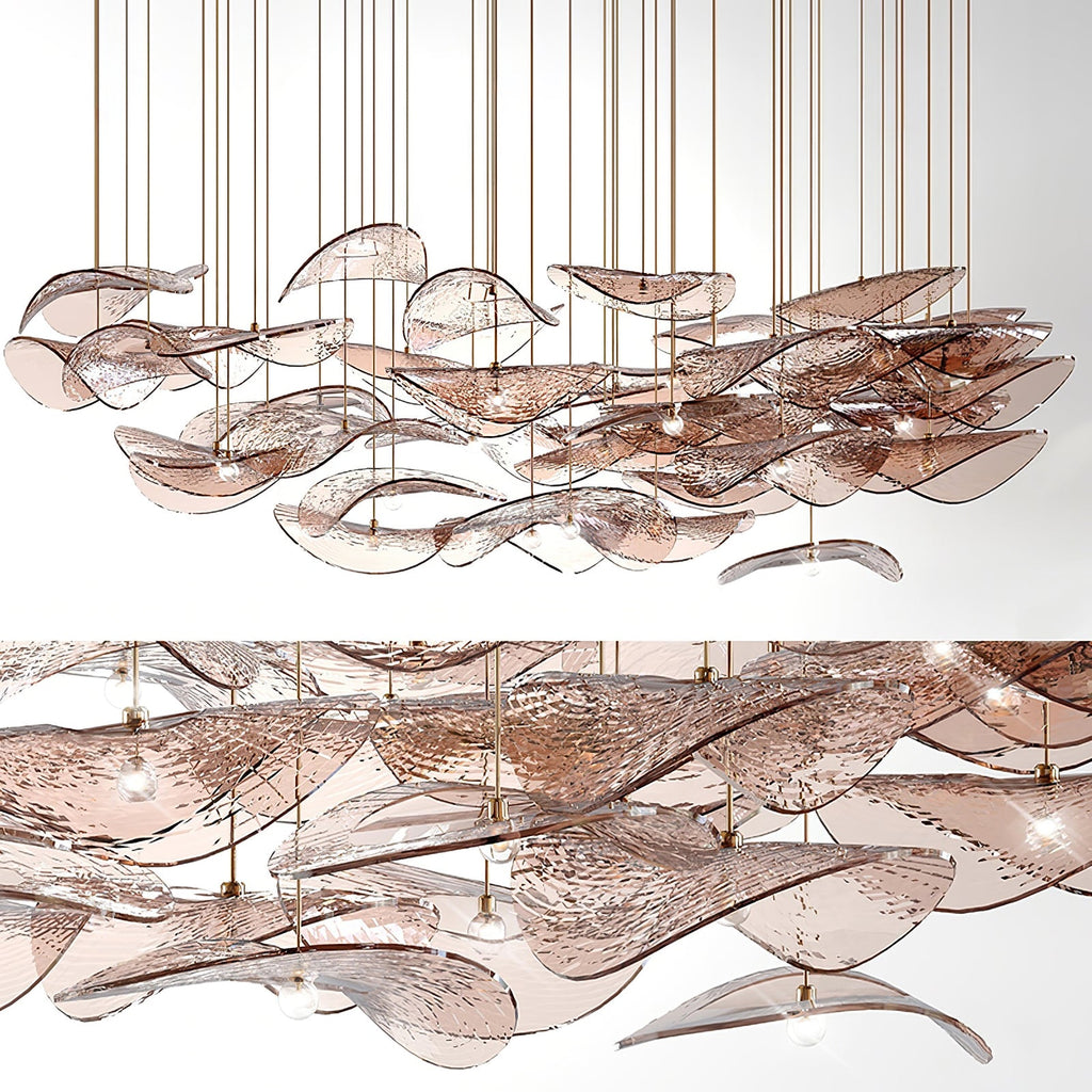 Підвісна люстра Wave Floating Leaf