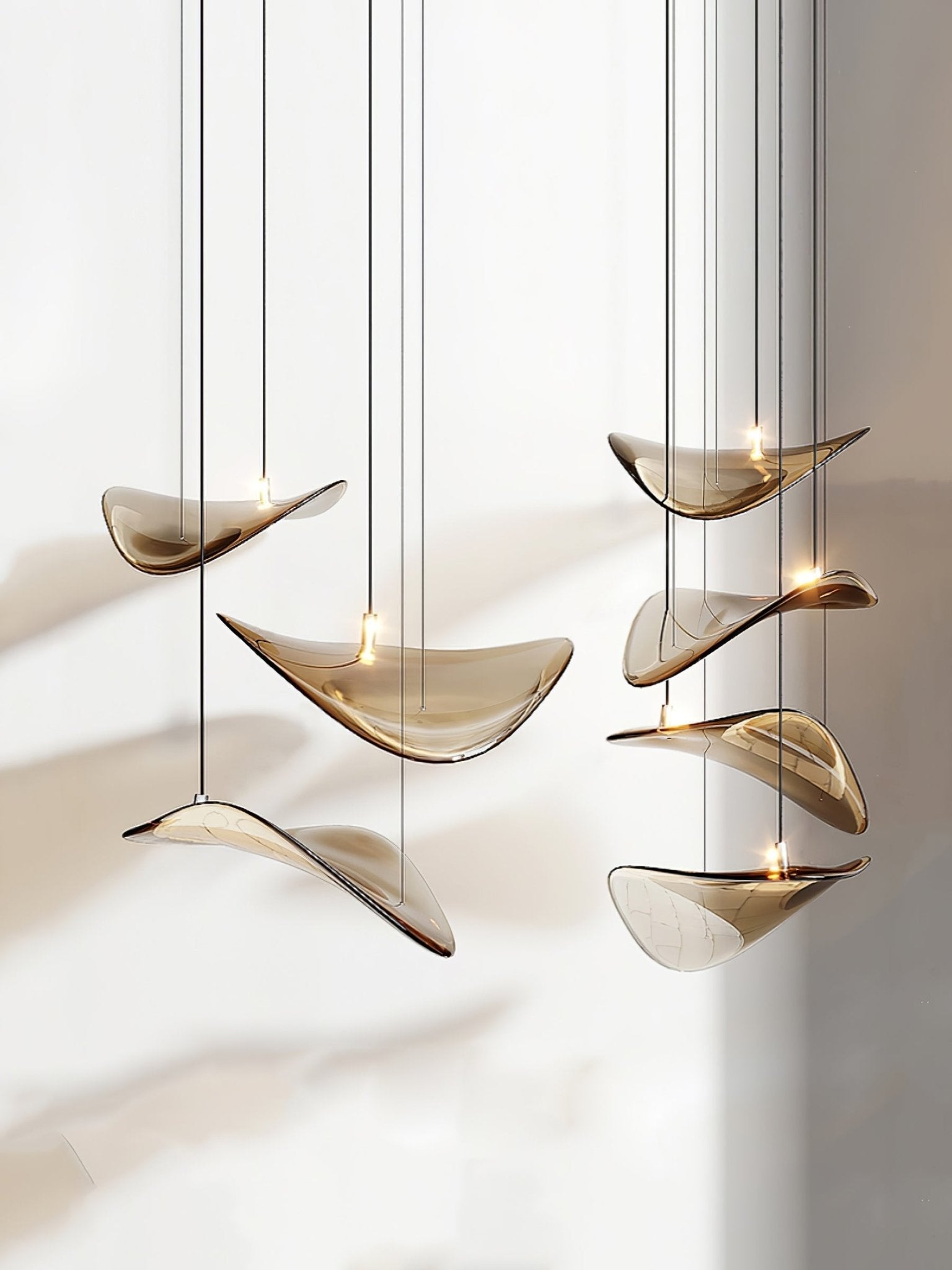 Підвісна люстра Wave Floating Leaf