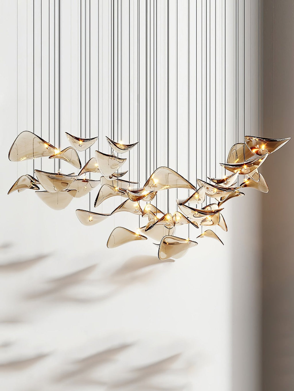 Підвісна люстра Wave Floating Leaf