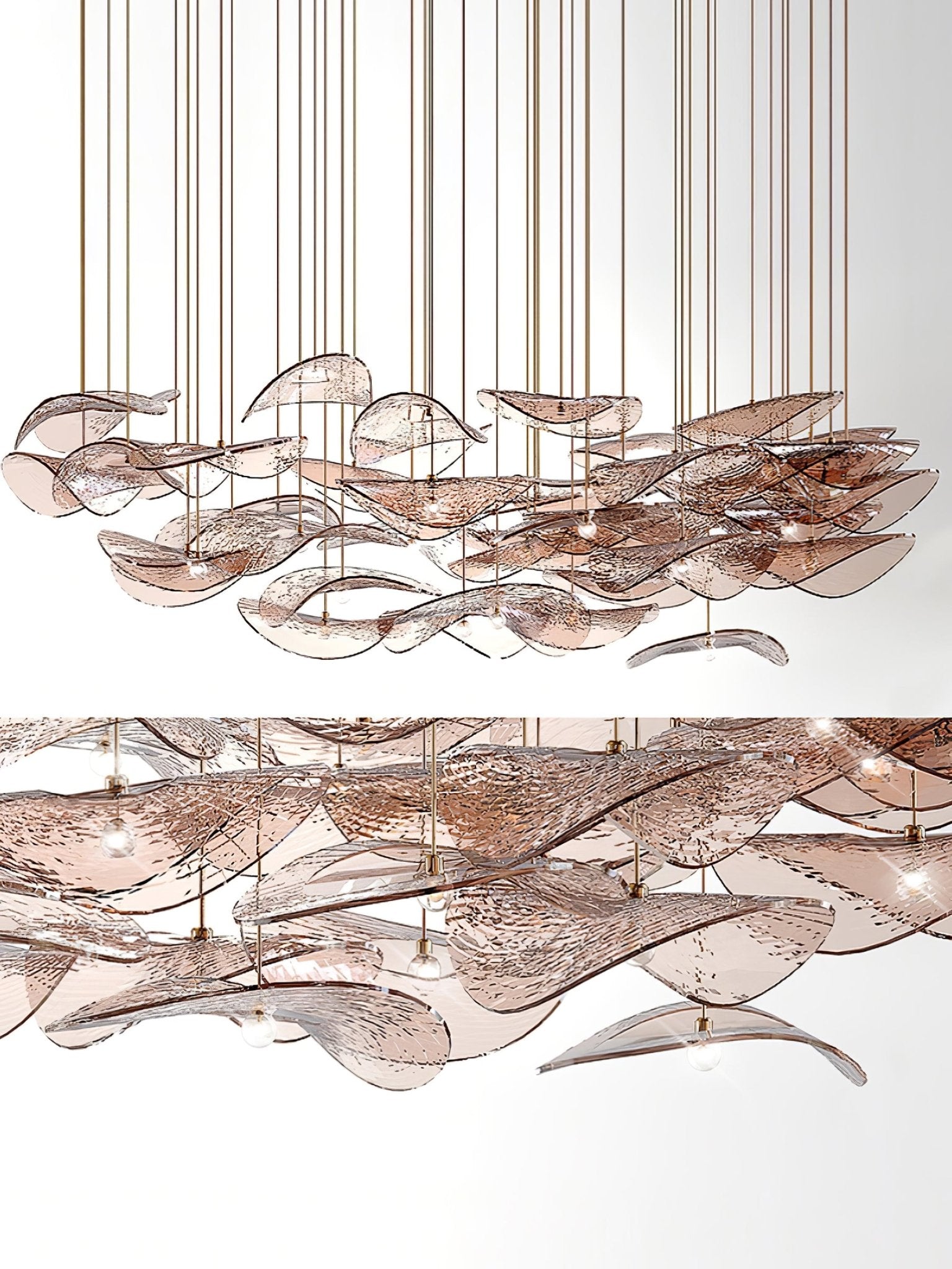 Підвісна люстра Wave Floating Leaf
